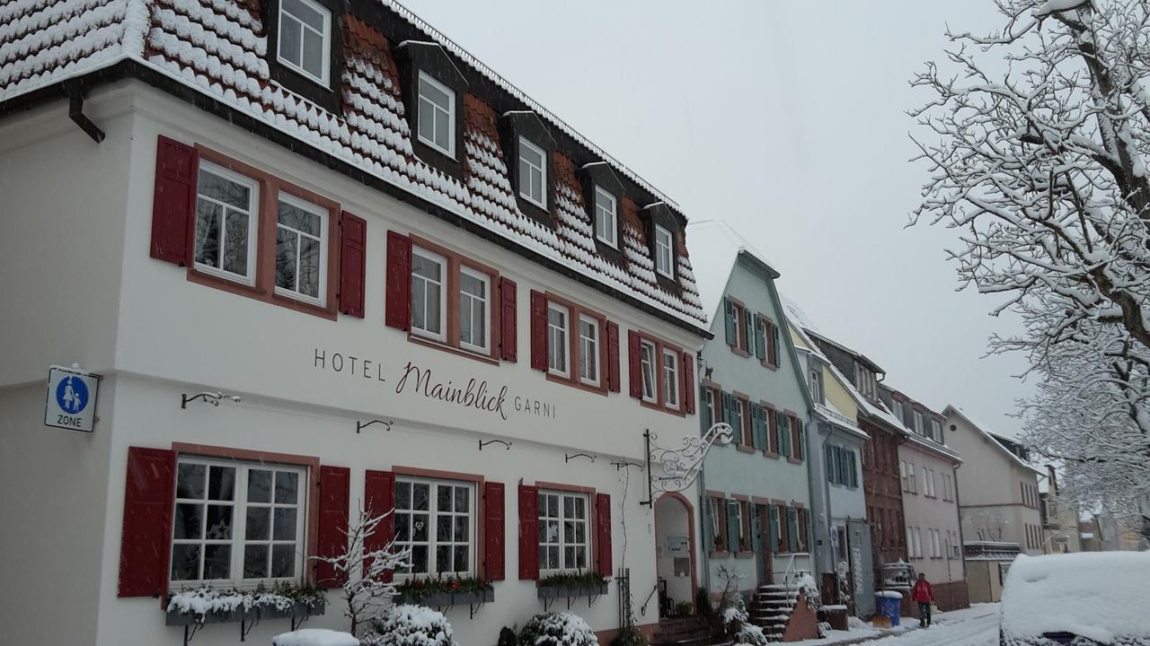 Hotel Mainblick Garni Марктхайденфельд Экстерьер фото
